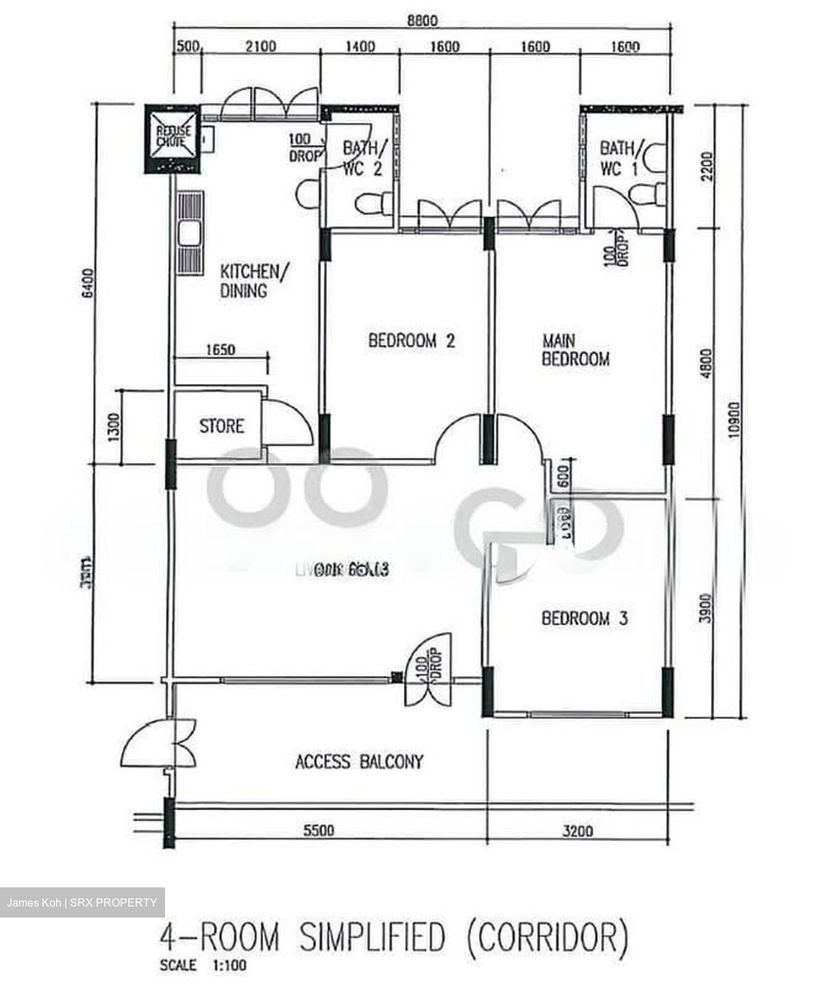 Blk 239 Serangoon Avenue 2 (Serangoon), HDB 4 Rooms #595060811